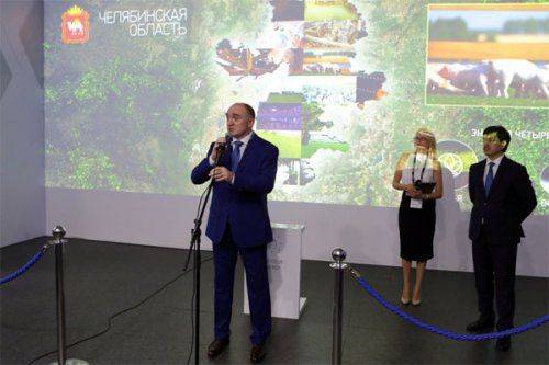 На экспо-2017 в астане торжественно открыли стенд челябинской области
